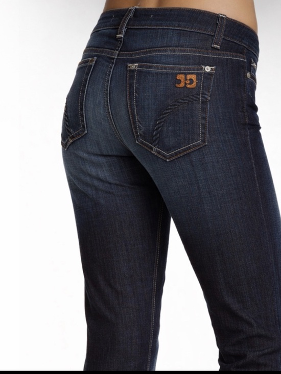 Joes Honey Fit Boot Cut Dark Wash Straight Leg Jeans - Classic Indigo - Picture 7 of 8